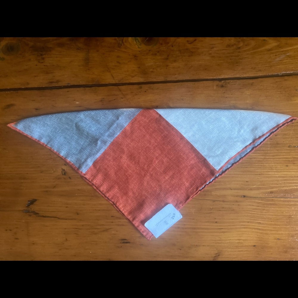 NWT Brunello Cucinelli pocket square - Picture 2 of 6